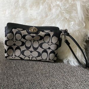 Authentic Coach Wristlet
